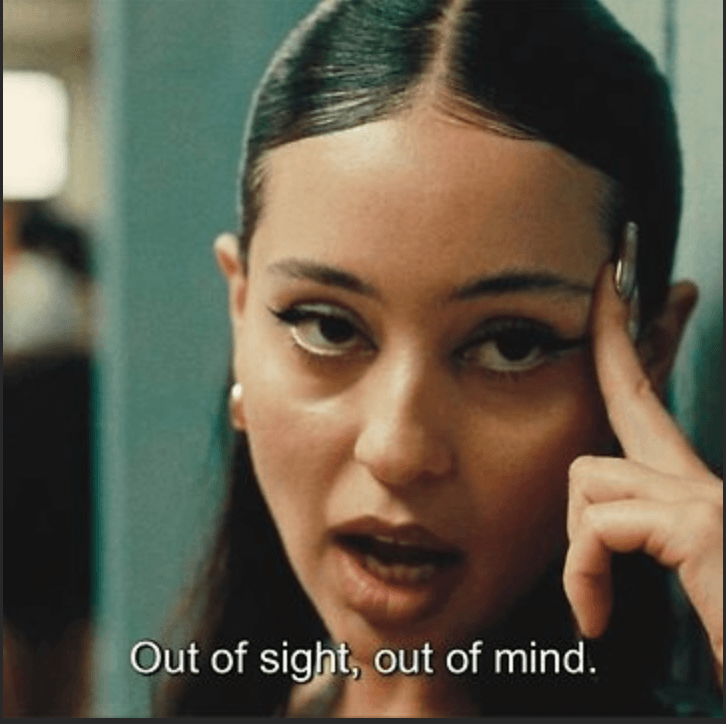 Out of sight